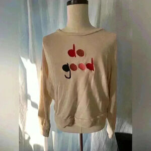 Blank Paige Women’s Sweatshirt. Size L. Cream. “Do Good”